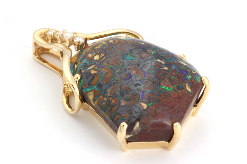 Koroit Boulder Opal Pendant