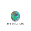 Oval-Shaped Green/Blue Australian Semi-Black Opal - 2.47ct