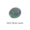 Oval-Shaped Green/Blue Australian Semi-Black Opal - 2.47ct - Image 2