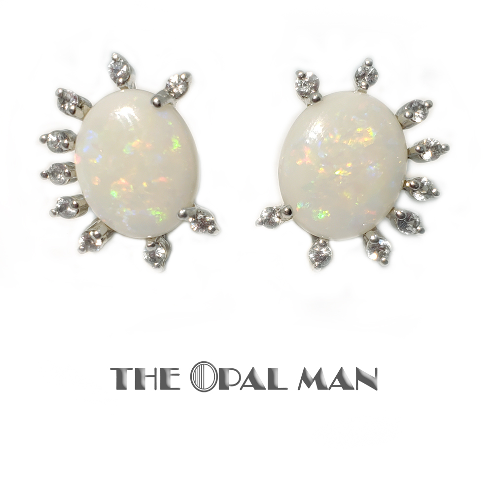 Sun & Moon Drop Earrings | The Bridal Beauty Co.