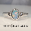 Spring's Glow Australian Opal Doublet Sterling Silver Ring - 200-02556
