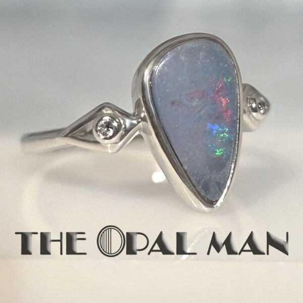 Enchanting Glow Australian Opal Doublet Sterling Silver Ring - 200-02573 - Image 7