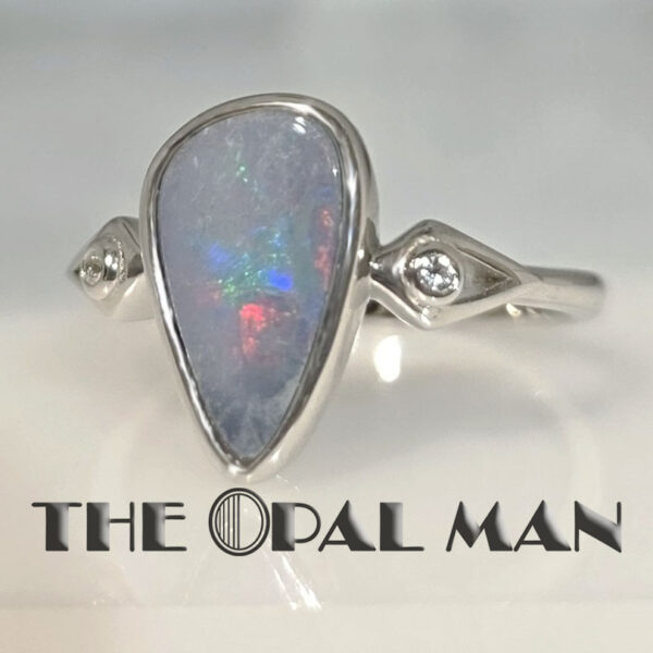 Enchanting Glow Australian Opal Doublet Sterling Silver Ring - 200-02573 - Image 6